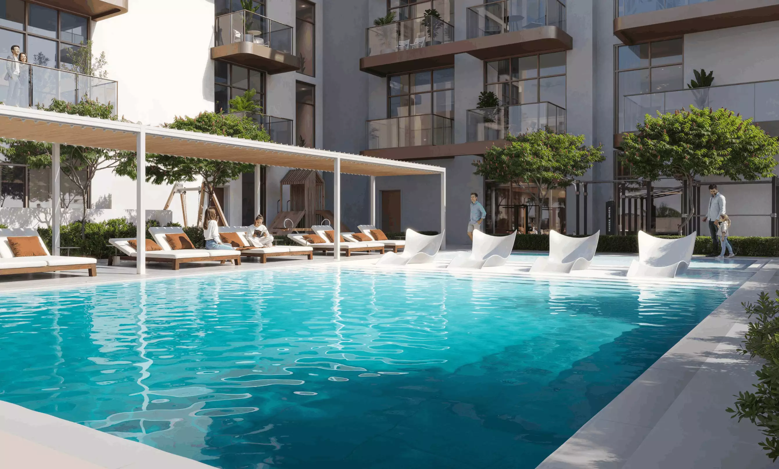 Квартира 41м² в ОАЭ, Дубай. Стоимостью 221050$ аренда фото-1