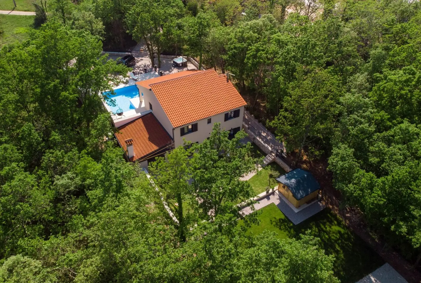 Вилла 150м² в Хорватии, Лабин. Стоимостью 650000€ аренда фото-1