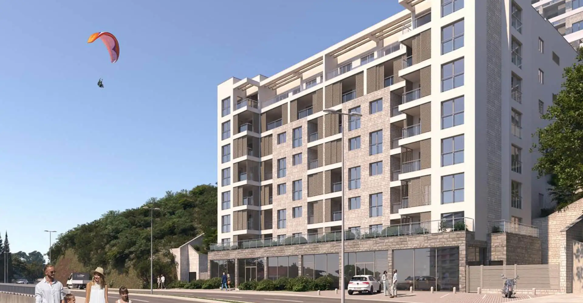 Квартира 85м² в Черногории, Будва. Стоимостью 280500€ аренда фото-1