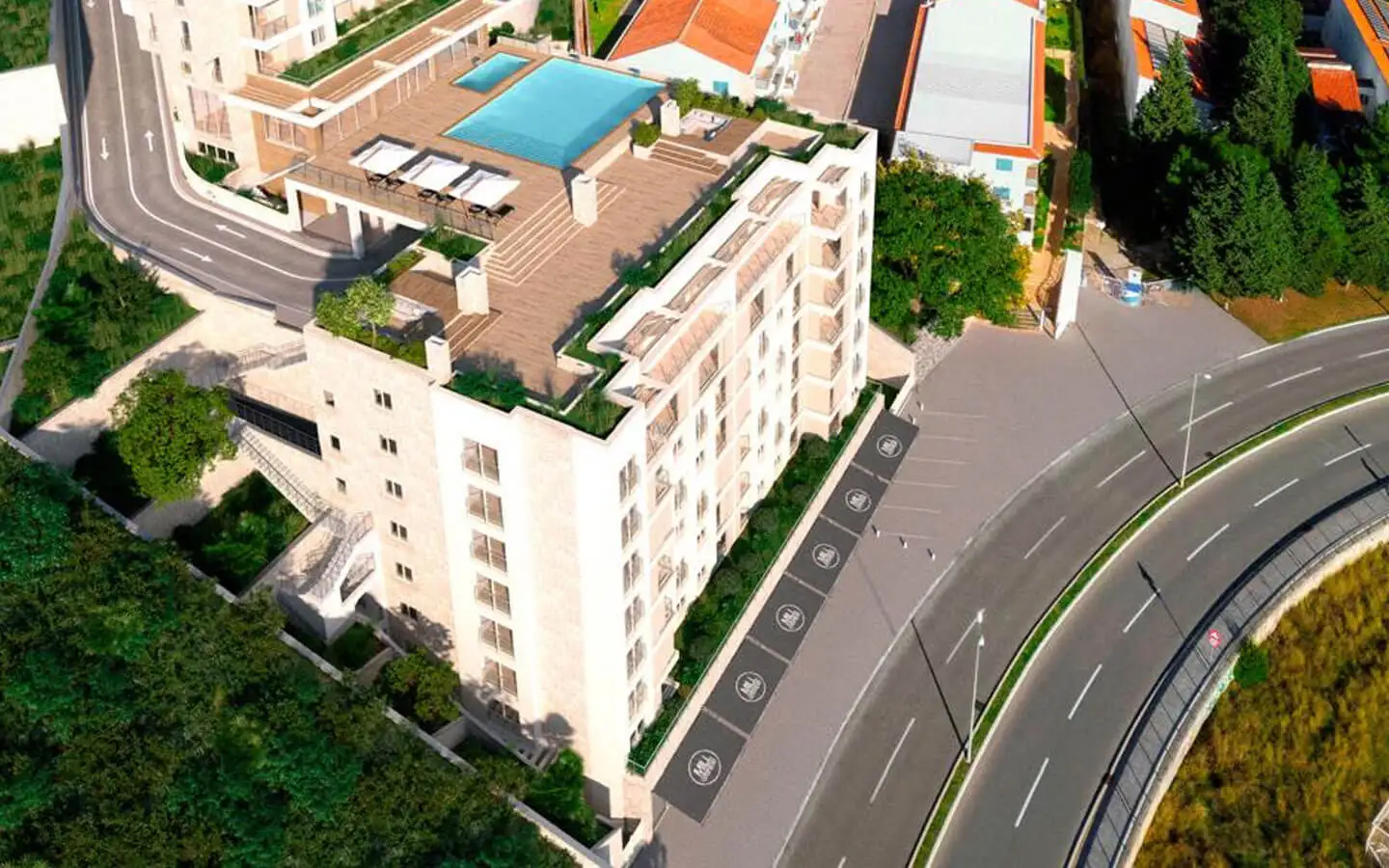 Квартира 85м² в Черногории, Будва. Стоимостью 280500€ аренда фото-2