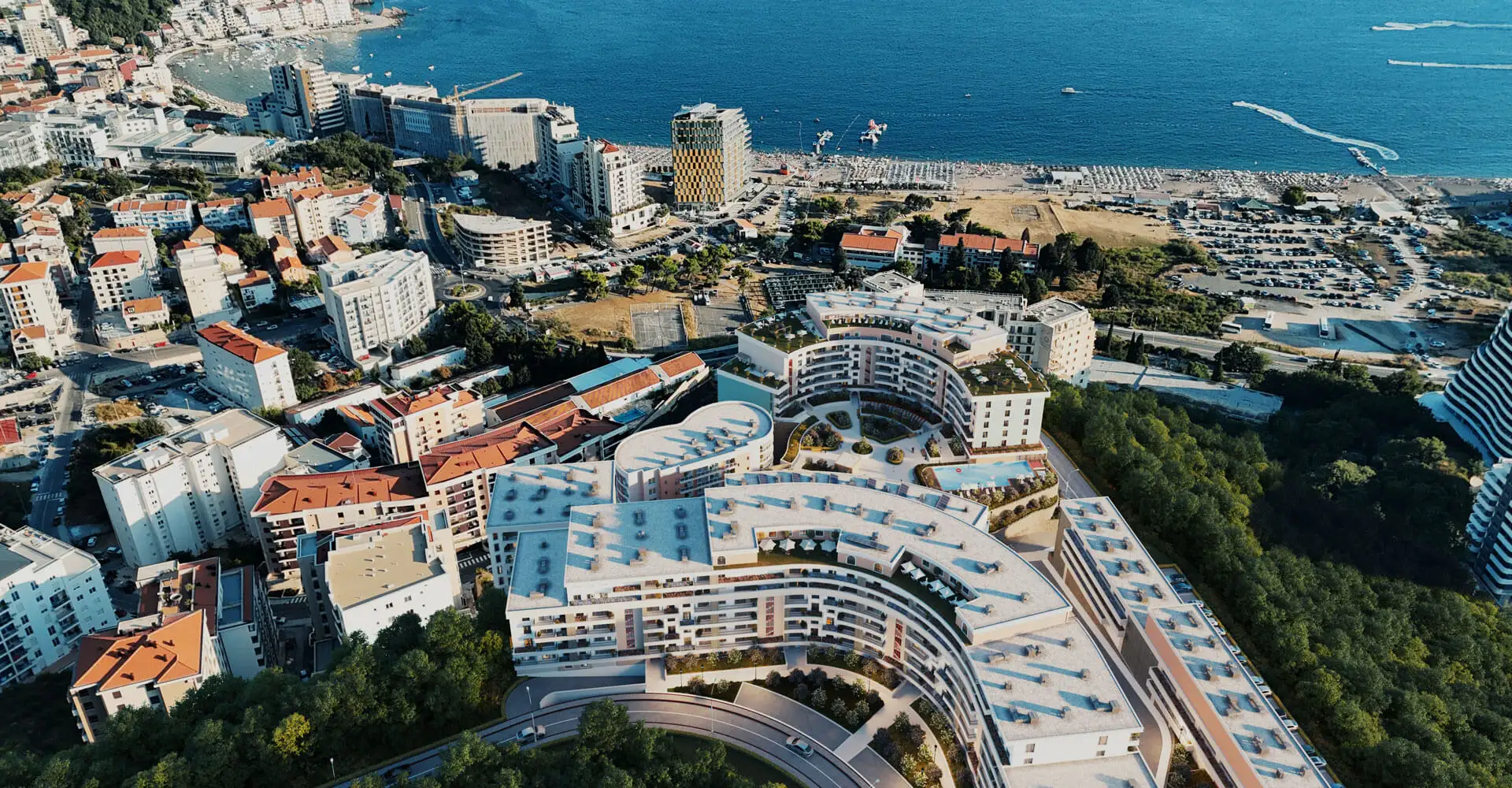 Квартира 46м² в Черногории, Будва. Стоимостью 134734€ аренда фото-1
