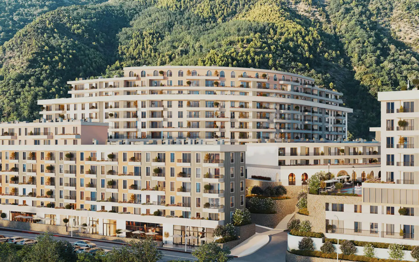 Квартира 46м² в Черногории, Будва. Стоимостью 134734€ аренда фото-9