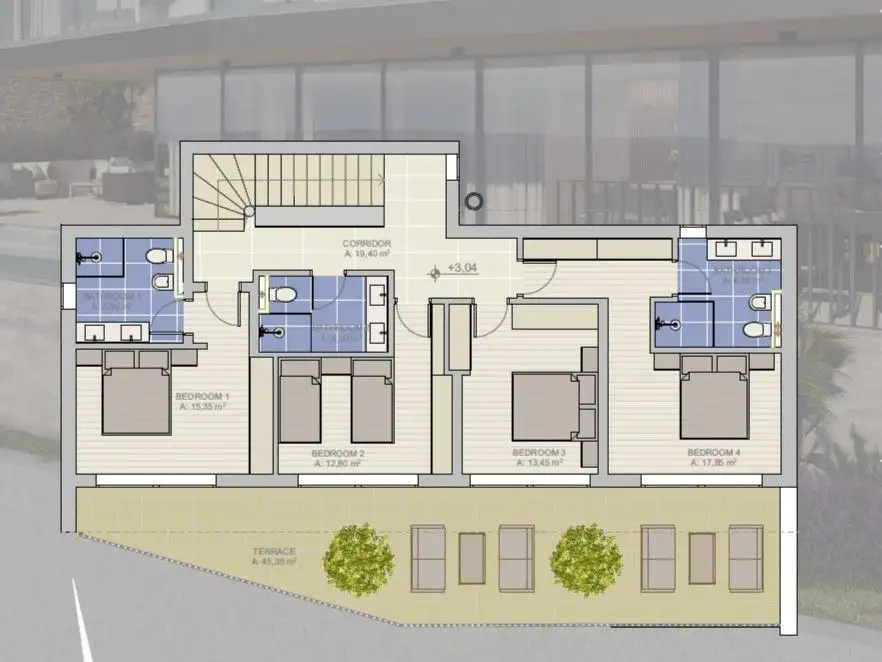 Вилла 277м² в Хорватии, Буе. Стоимостью 1180000€ аренда фото-15