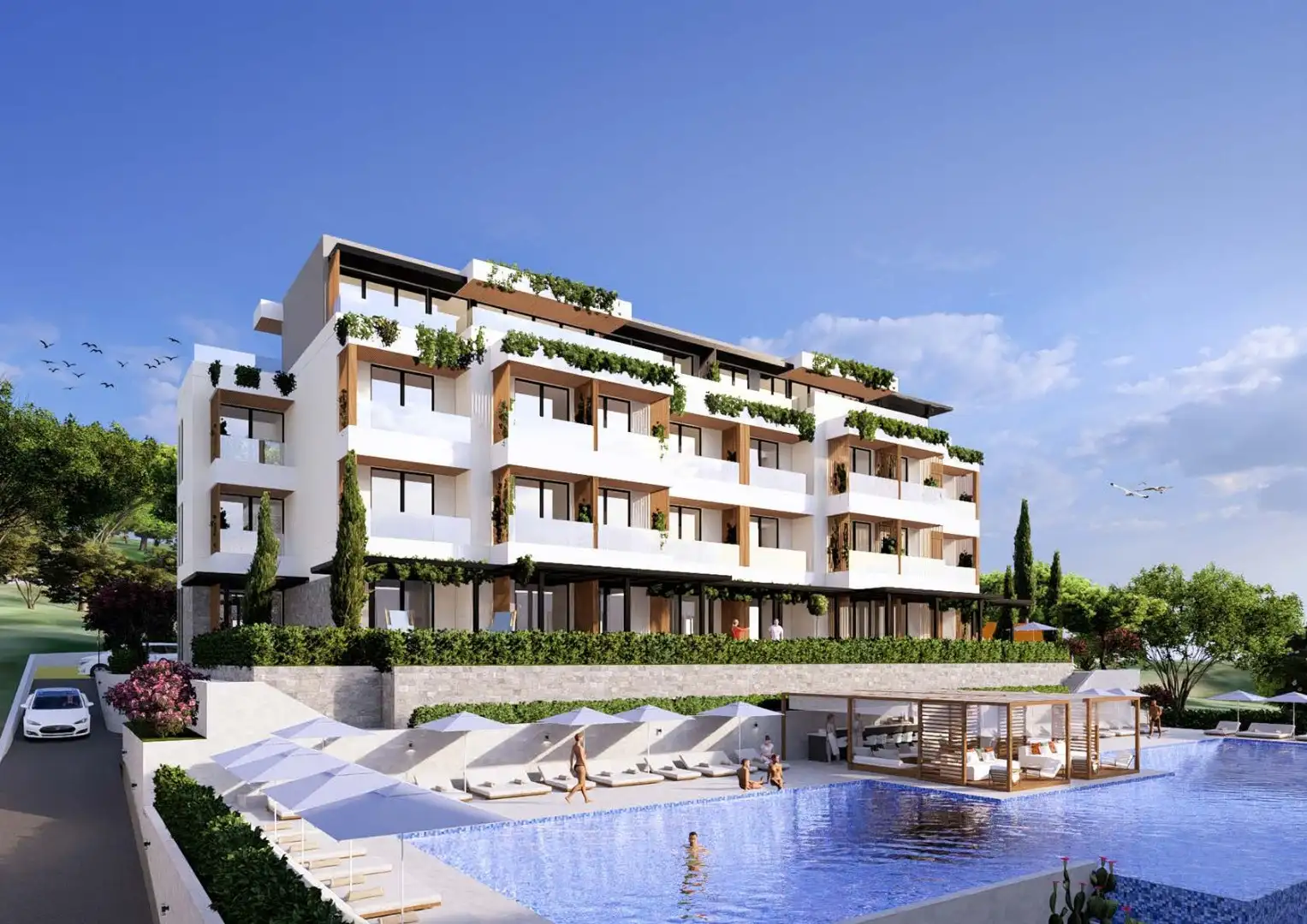 Квартира 42м² в Черногории, Херцег-Нови. Стоимостью 147900€ аренда фото-1
