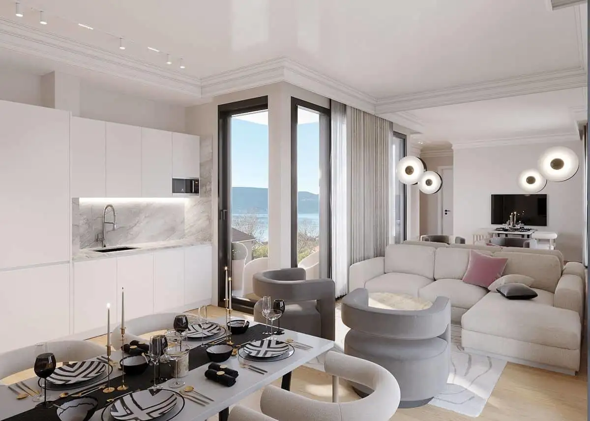Квартира 42м² в Черногории, Херцег-Нови. Стоимостью 147900€ аренда фото-11