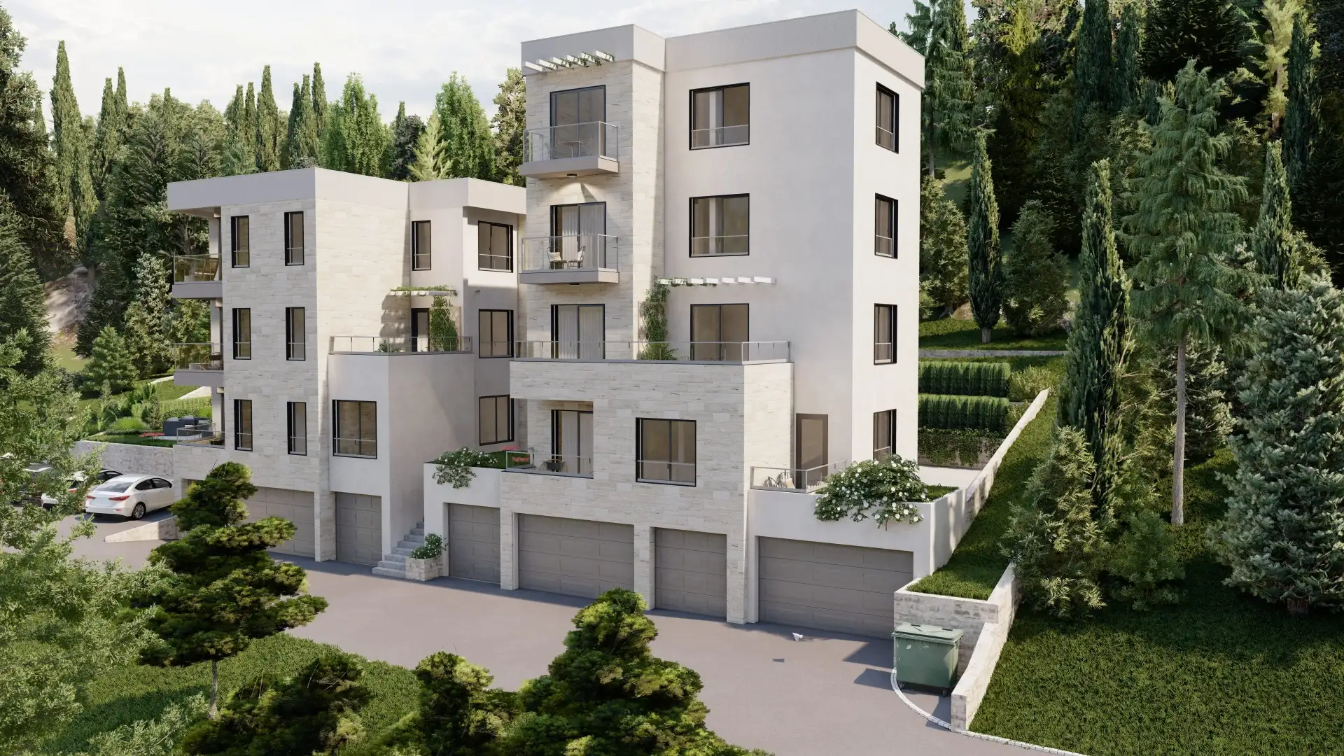 Квартира 57м² в Черногории, Тиват. Стоимостью 194570€ аренда фото-7