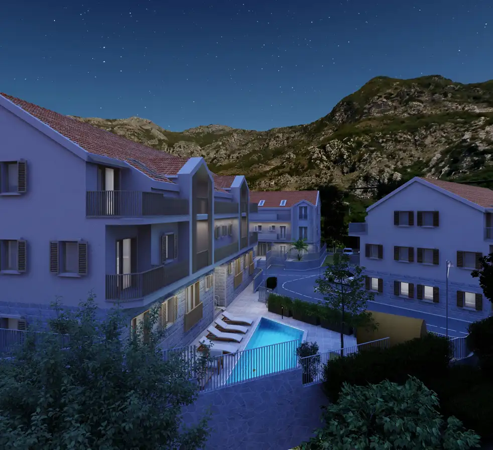 Квартира 54м² в Черногории, Рисан. Стоимостью 162810€ аренда фото-6