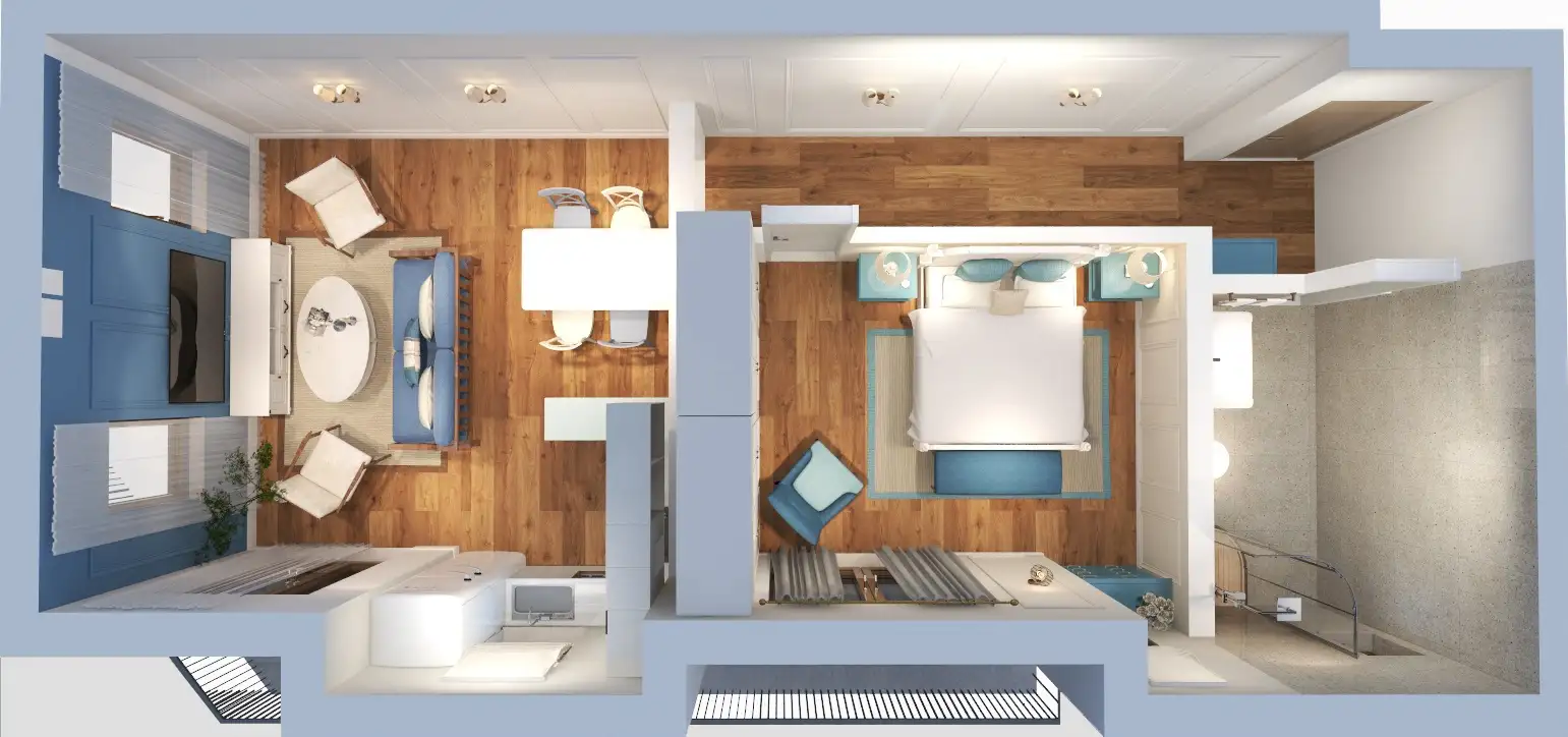 Квартира 53м² в Черногории, Рисан. Стоимостью 164269€ аренда фото-18