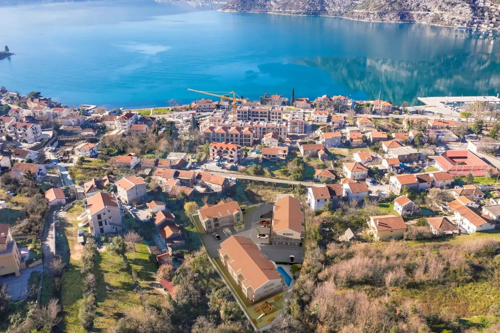 Квартира 53м² в Черногории, Рисан. Стоимостью 162781€ аренда фото-6