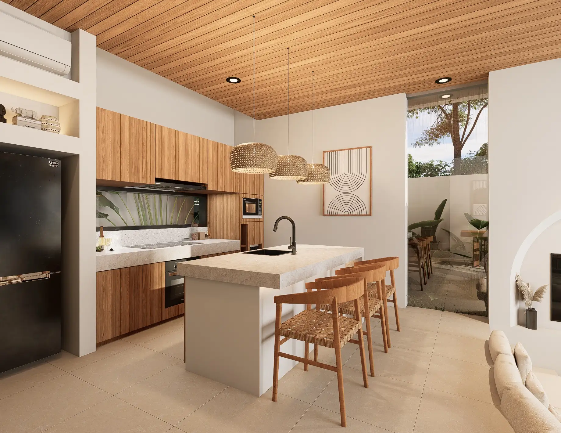 Вилла 162м² в Индонезии, Букит-Улувату. Стоимостью 289000$ аренда фото-26