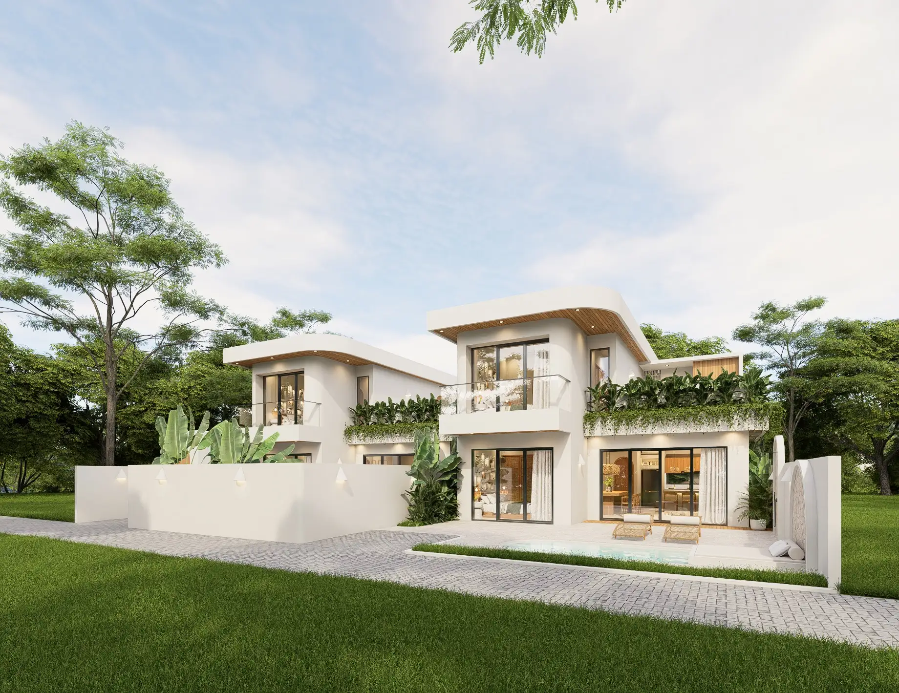 Вилла 162м² в Индонезии, Букит-Улувату. Стоимостью 289000$ аренда фото-40