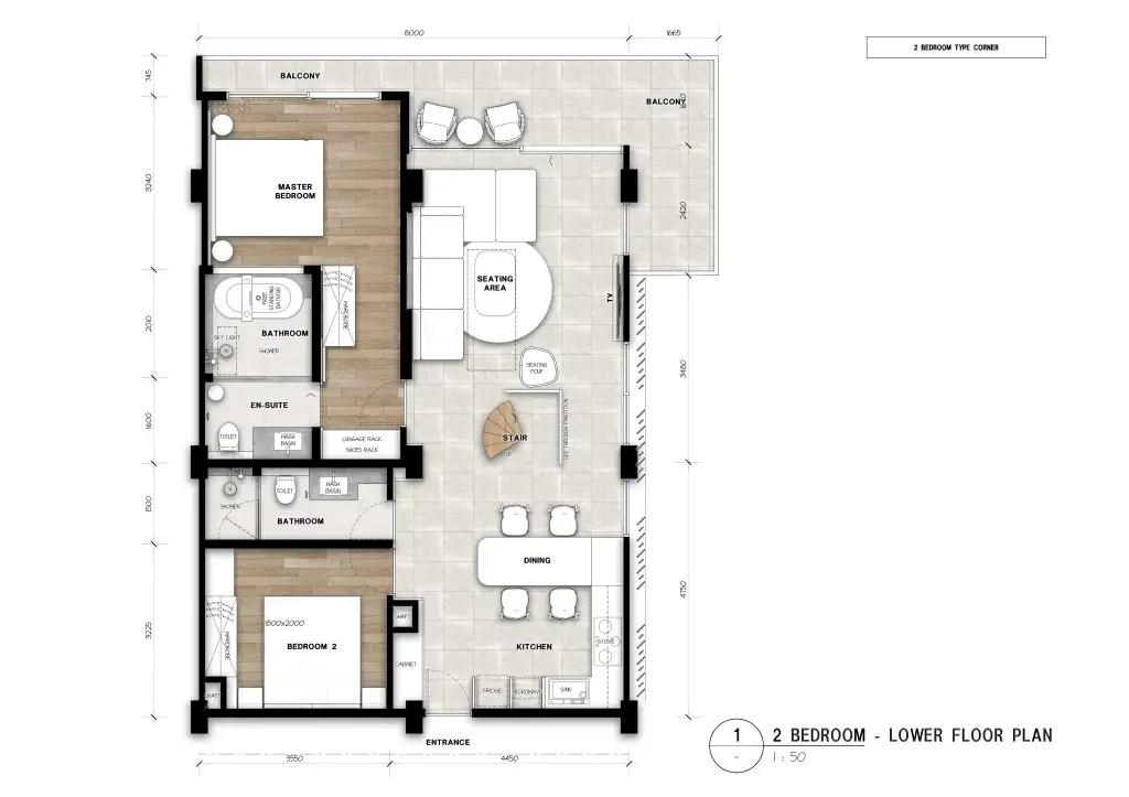 Квартира 148м² в Индонезии, Кангу. Стоимостью 473869$ аренда фото-19