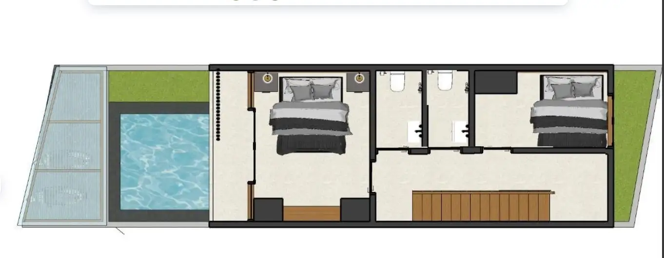 Вилла 95м² в Индонезии, Кангу. Стоимостью 195000$ аренда фото-1