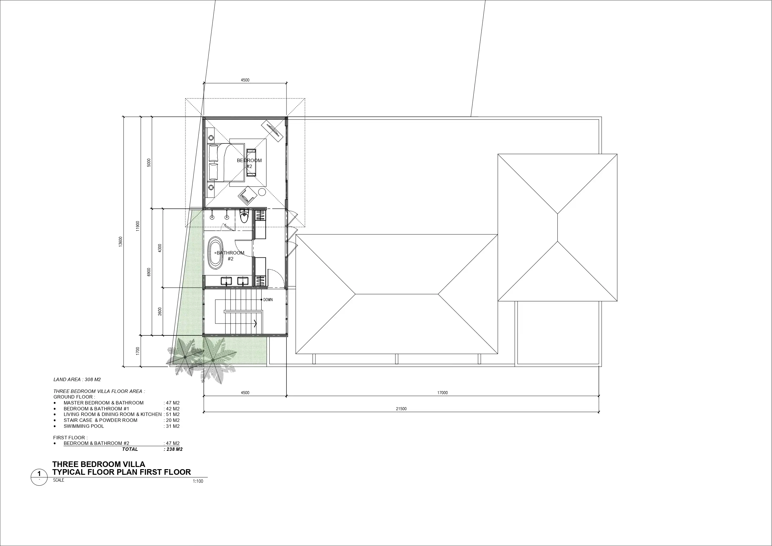 Вилла 207м² в Индонезии, Семинак. Стоимостью 485000$ аренда фото-1