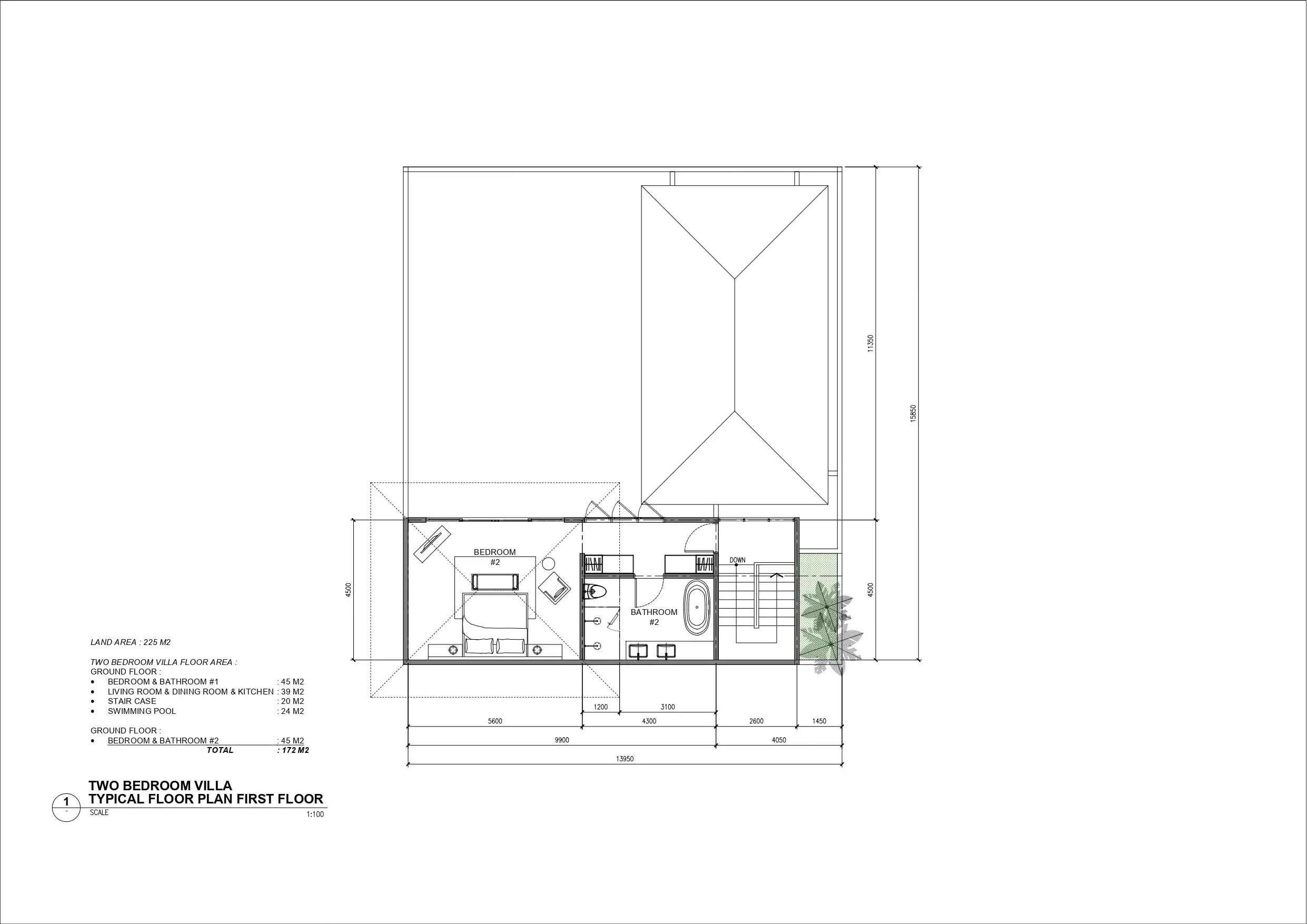 Вилла 149м² в Индонезии, Семинак. Стоимостью 388000$ аренда фото-1