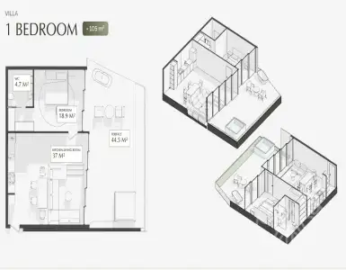 Купить квартиру в Индонезии 104000$