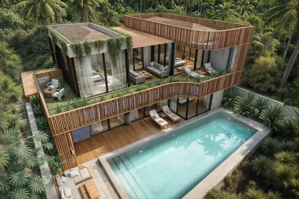 Вилла 172м² в Индонезии, Табанан. Стоимостью 930000$ аренда фото-16