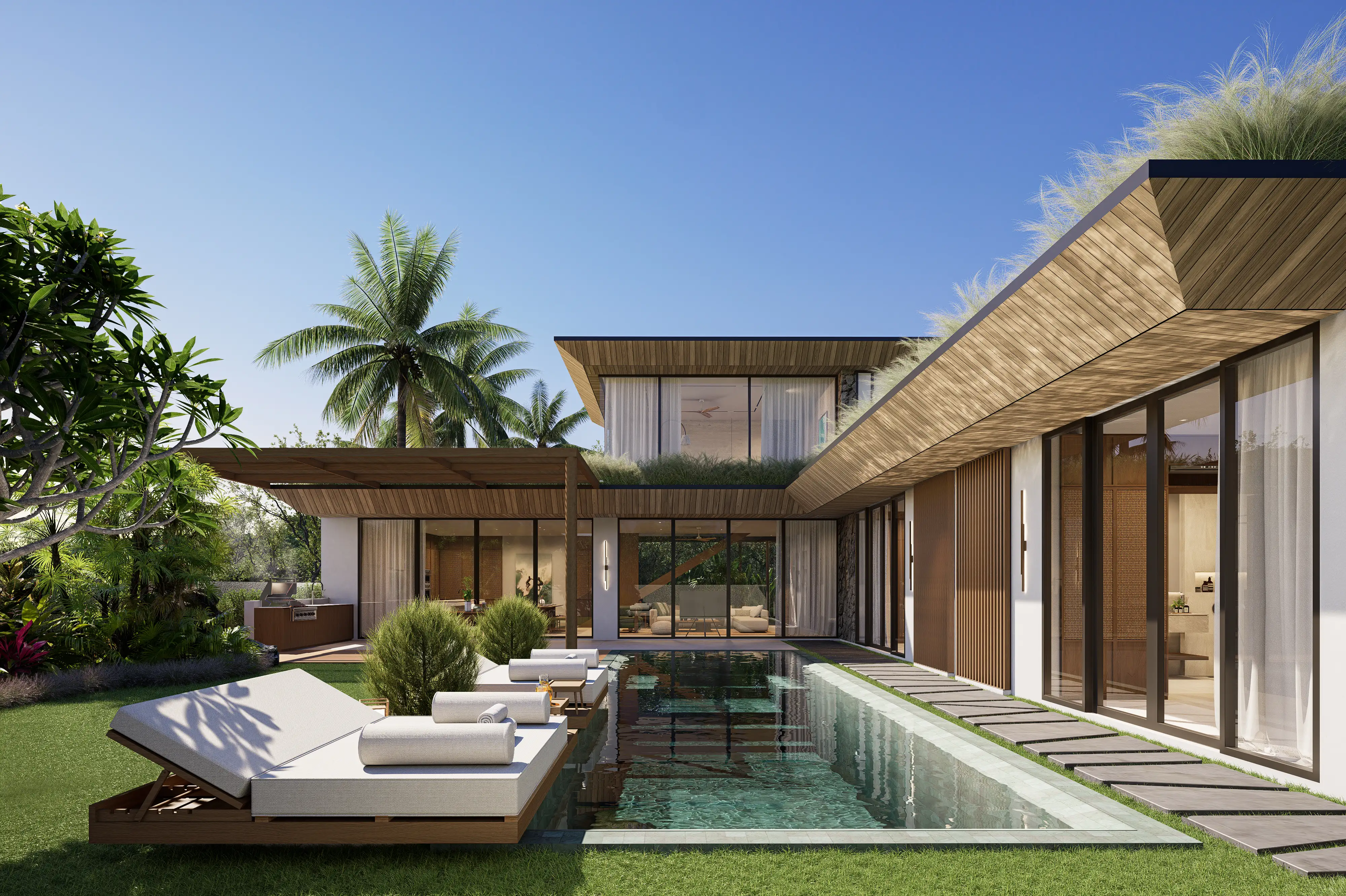 Вилла 250м² в Индонезии, Букит. Стоимостью 950000$ аренда фото-1