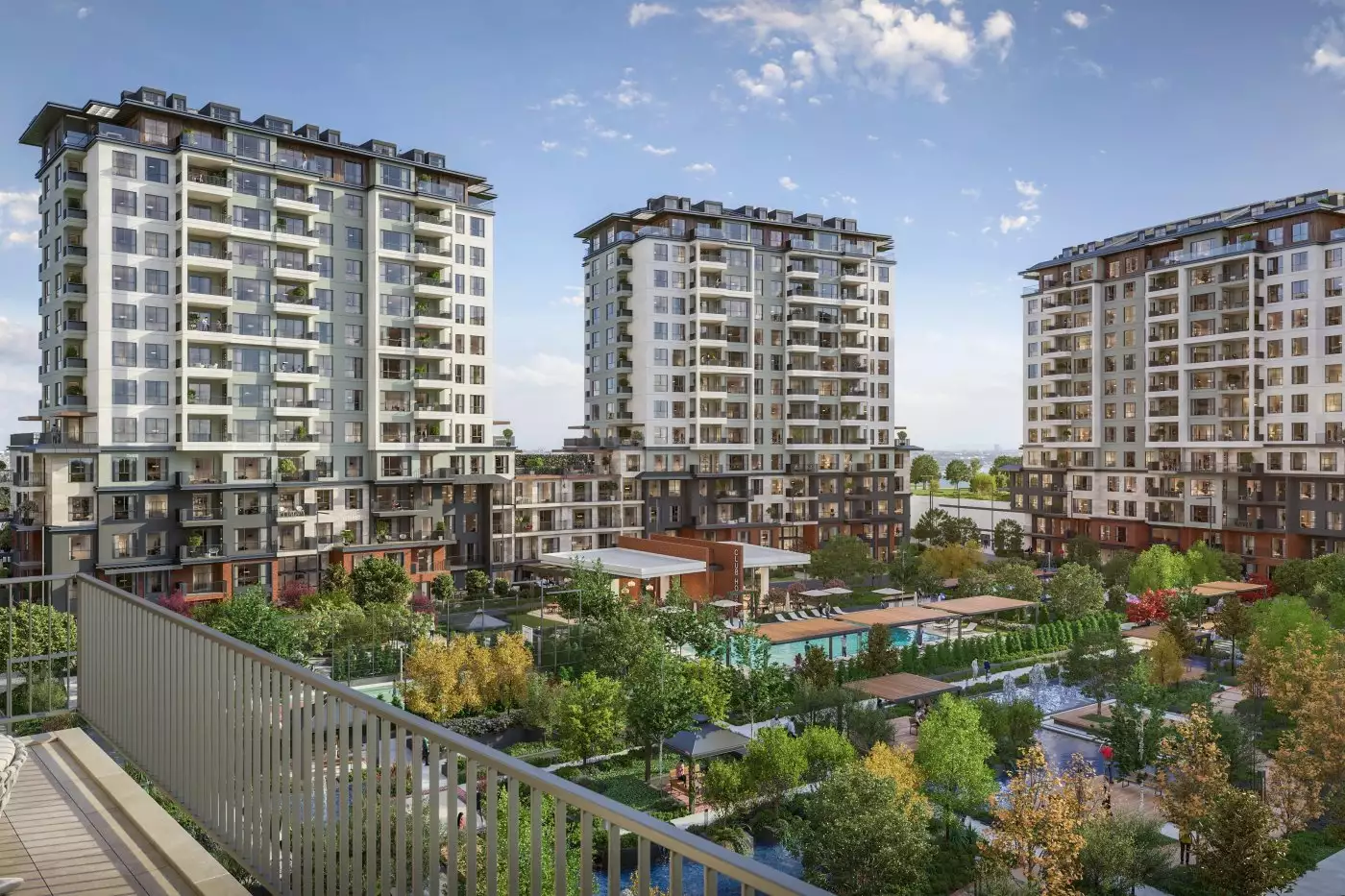 Квартира 134м² в Турции, Бейликдюзю. Стоимостью 319304$ аренда фото-4