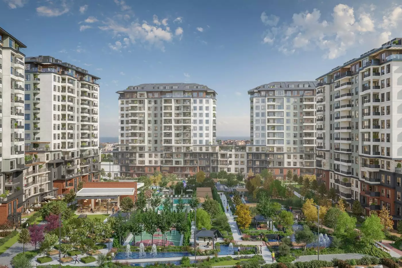 Квартира 134м² в Турции, Бейликдюзю. Стоимостью 319304$ аренда фото-3