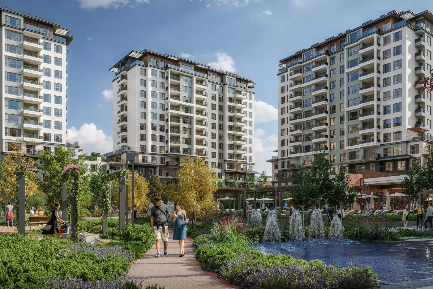 Квартира 134м² в Турции, Бейликдюзю. Стоимостью 319304$ аренда фото-1