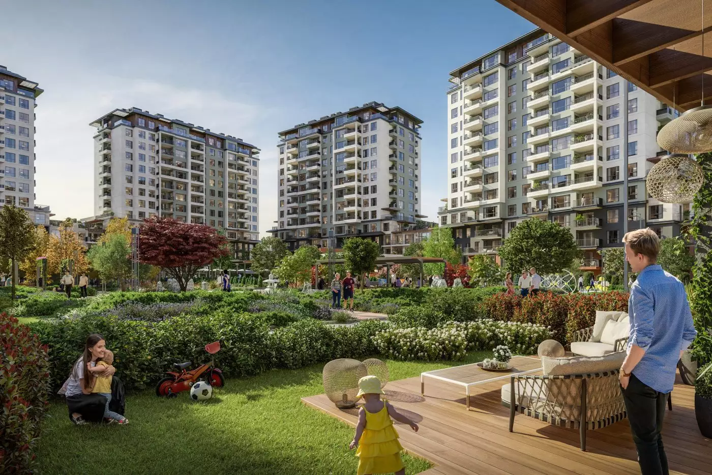 Квартира 134м² в Турции, Бейликдюзю. Стоимостью 319304$ аренда фото-8
