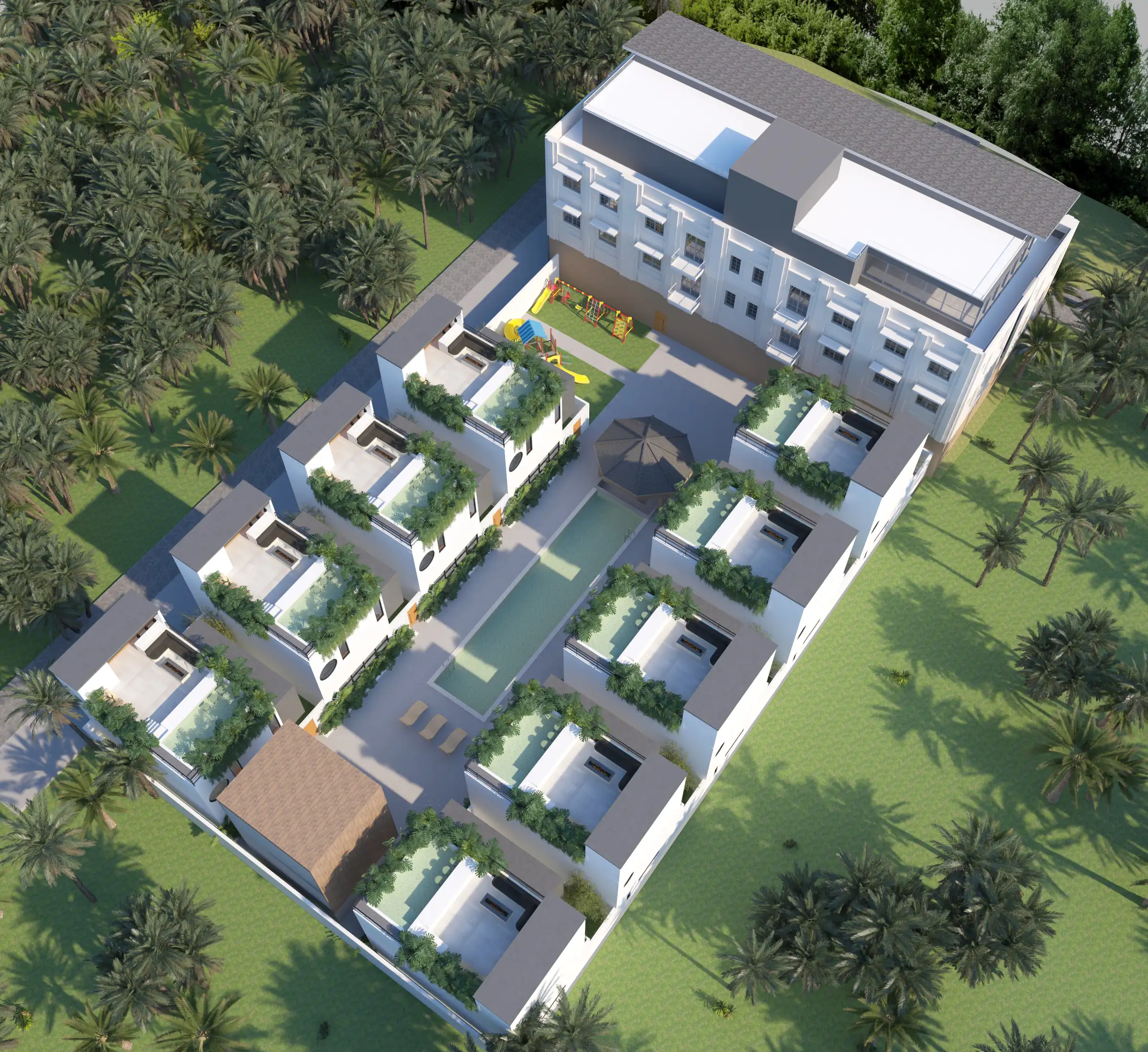 Вилла 146м² в Индонезии, Умалас. Стоимостью 350000$ аренда фото-1