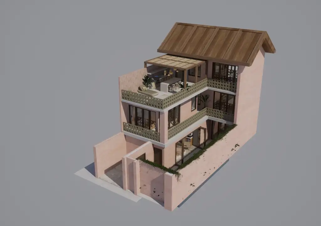 Вилла 218м² в Индонезии, Букит. Стоимостью 450000$ аренда фото-1