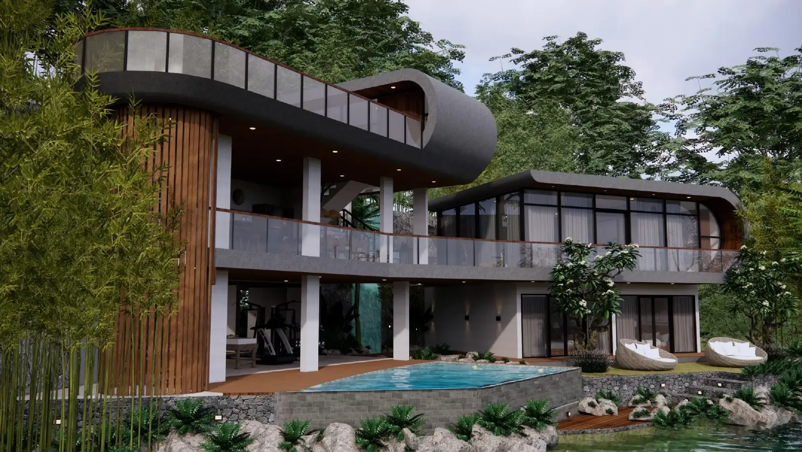 Вилла 197м² в Индонезии, Табанан. Стоимостью 975250$ аренда фото-12
