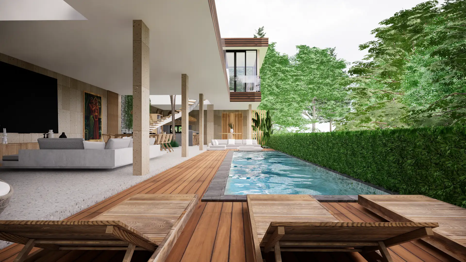 Вилла 283м² в Индонезии, Табанан. Стоимостью 465850$ аренда фото-8