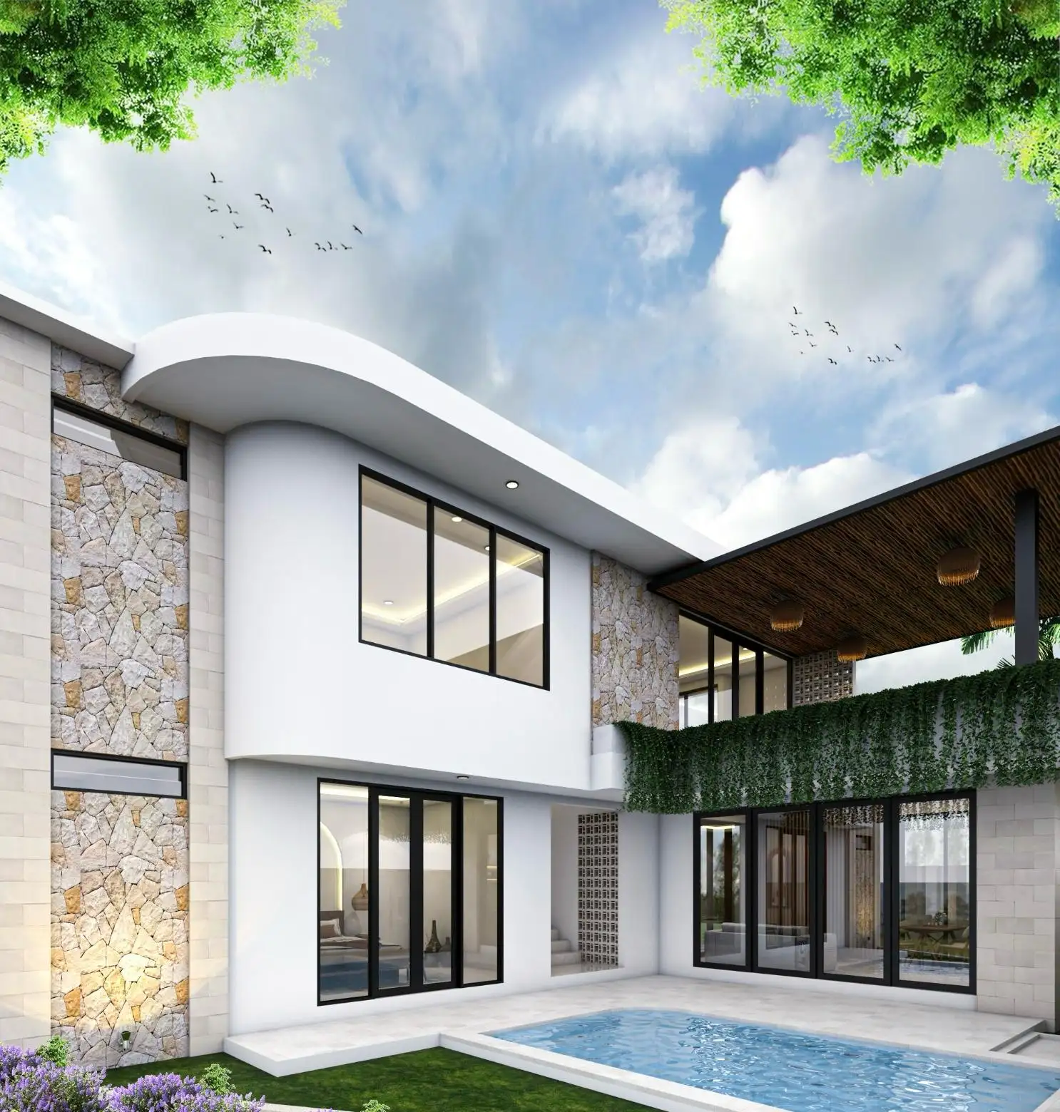 Вилла 180м² в Индонезии, Кангу. Стоимостью 337809$ аренда фото-9