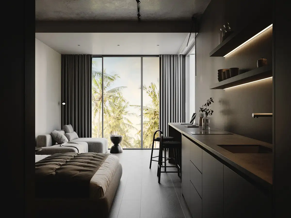 Квартира 24м² в Индонезии, Убуд. Стоимостью 83900$ аренда фото-8