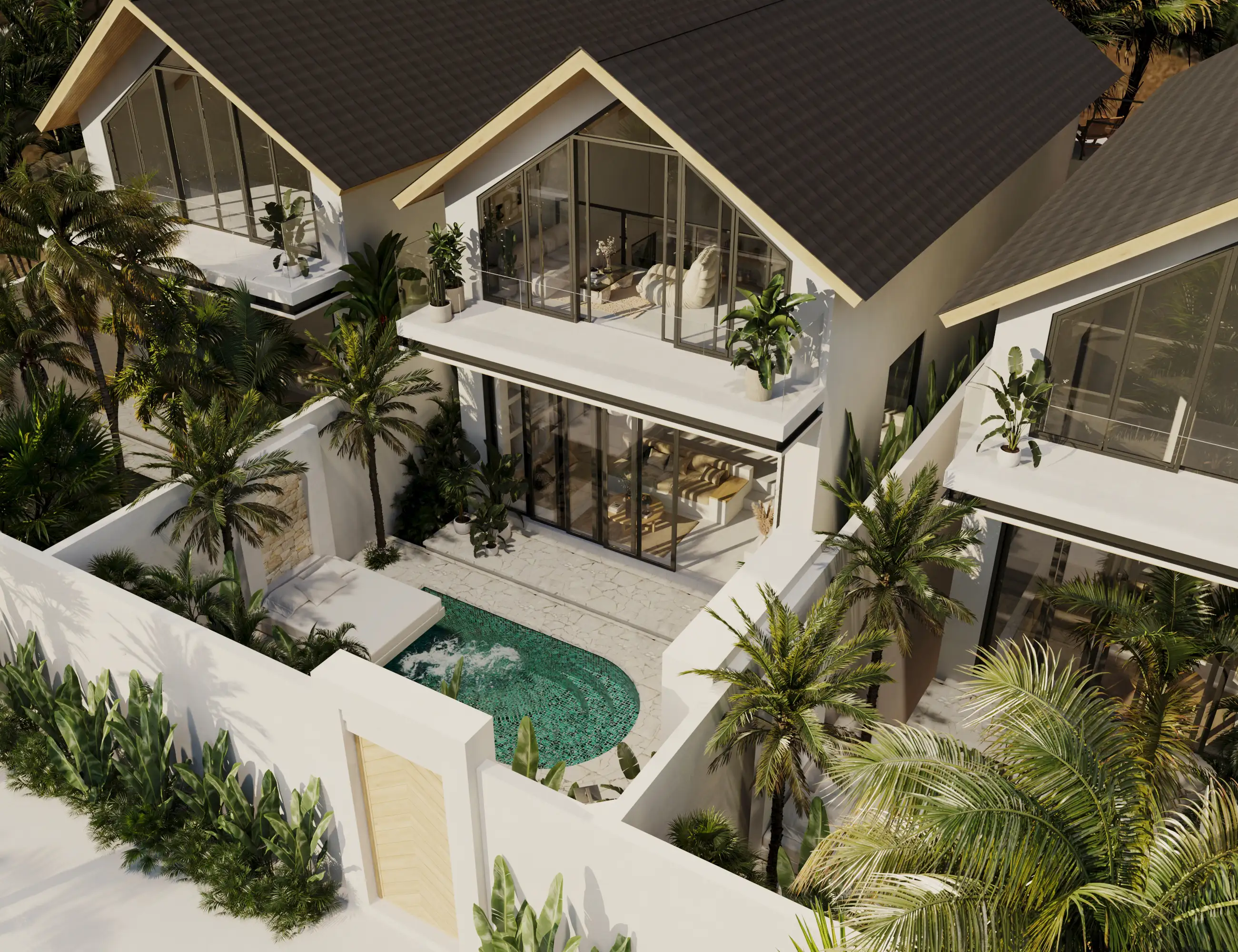 Вилла 137м² в Индонезии, Букит. Стоимостью 235000$ аренда фото-11