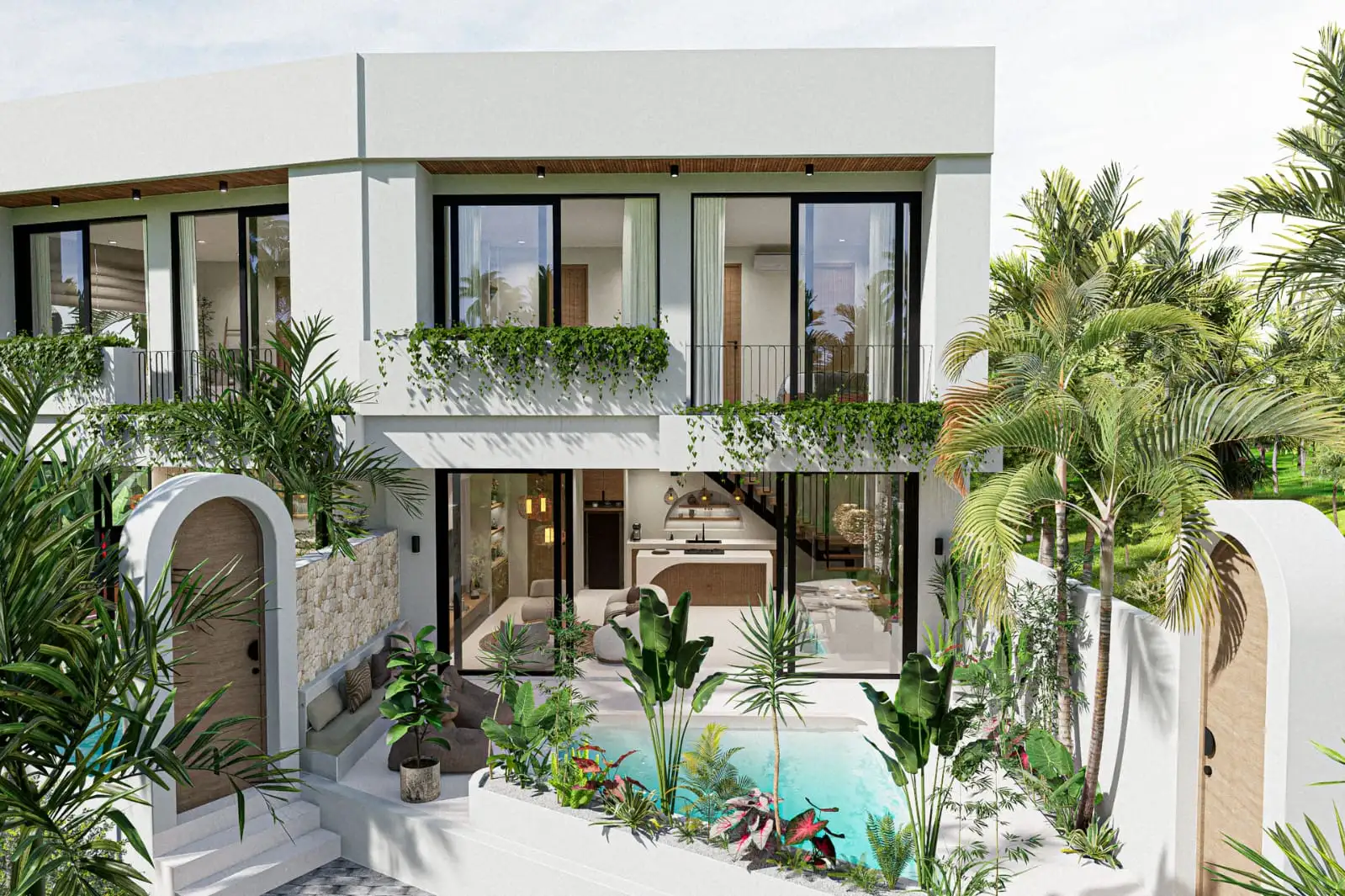 Вилла 109м² в Индонезии, Кангу. Стоимостью 209000$ аренда фото-3