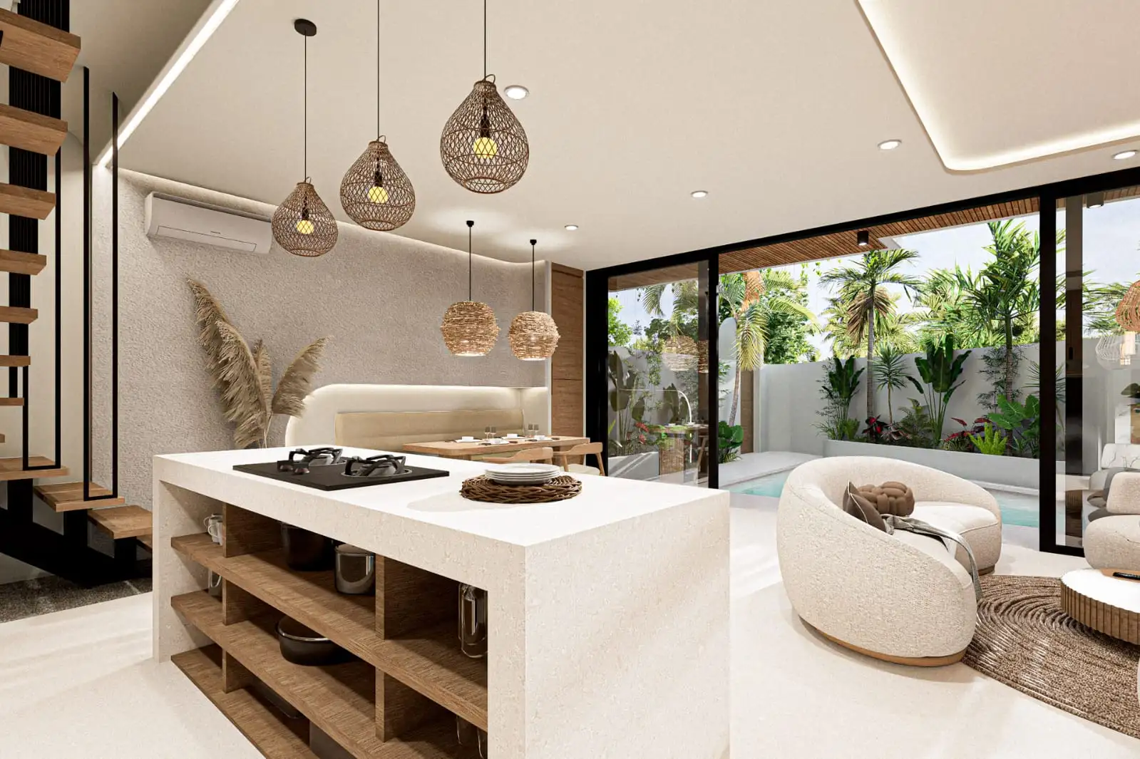 Вилла 109м² в Индонезии, Кангу. Стоимостью 209000$ аренда фото-9