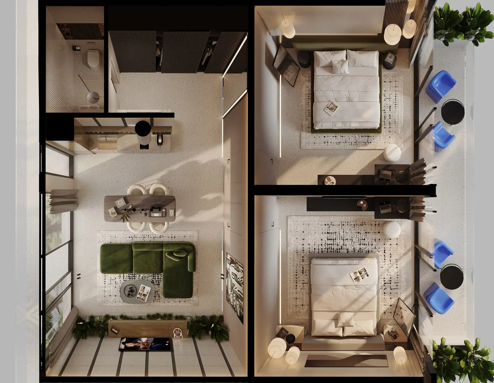 Квартира 89м² в Индонезии, Кангу. Стоимостью 225000$ аренда фото-1