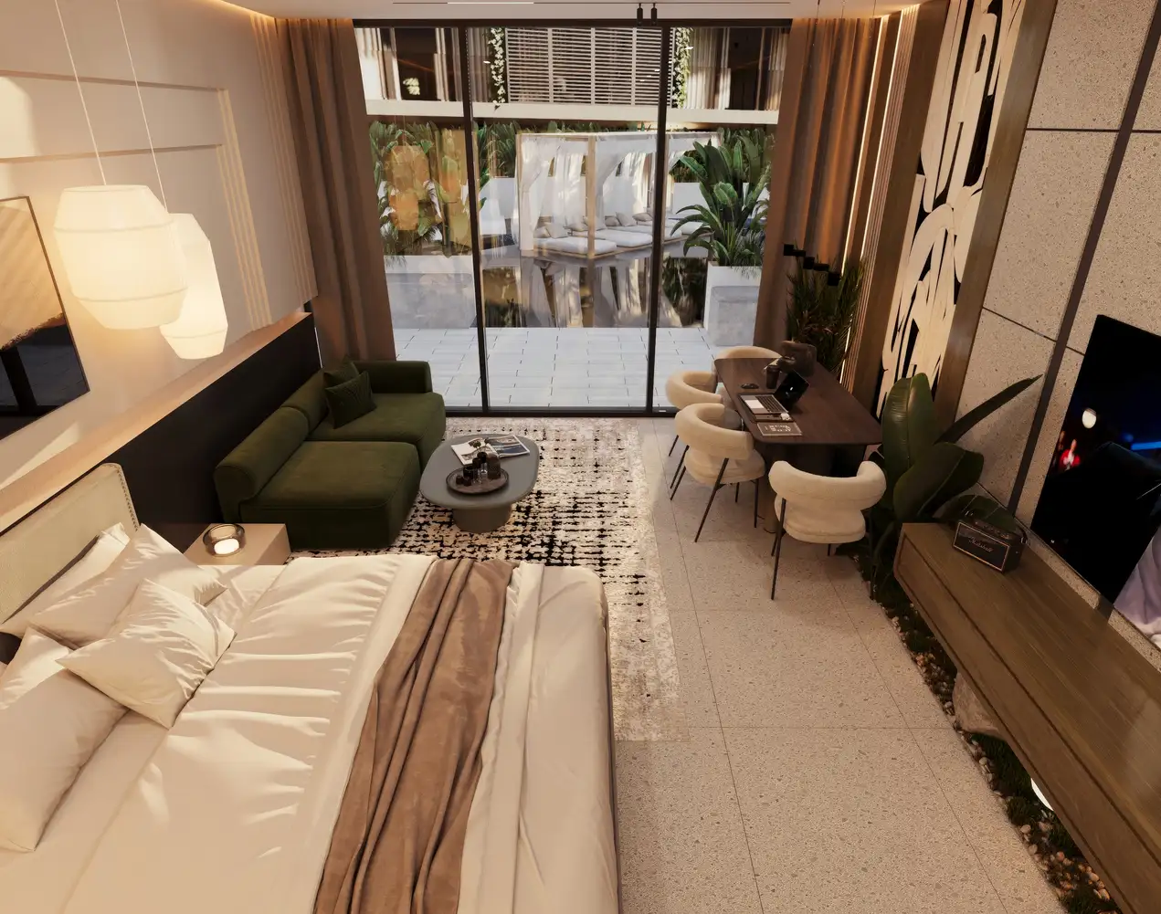 Квартира 50м² в Индонезии, Кангу. Стоимостью 155000$ аренда фото-10
