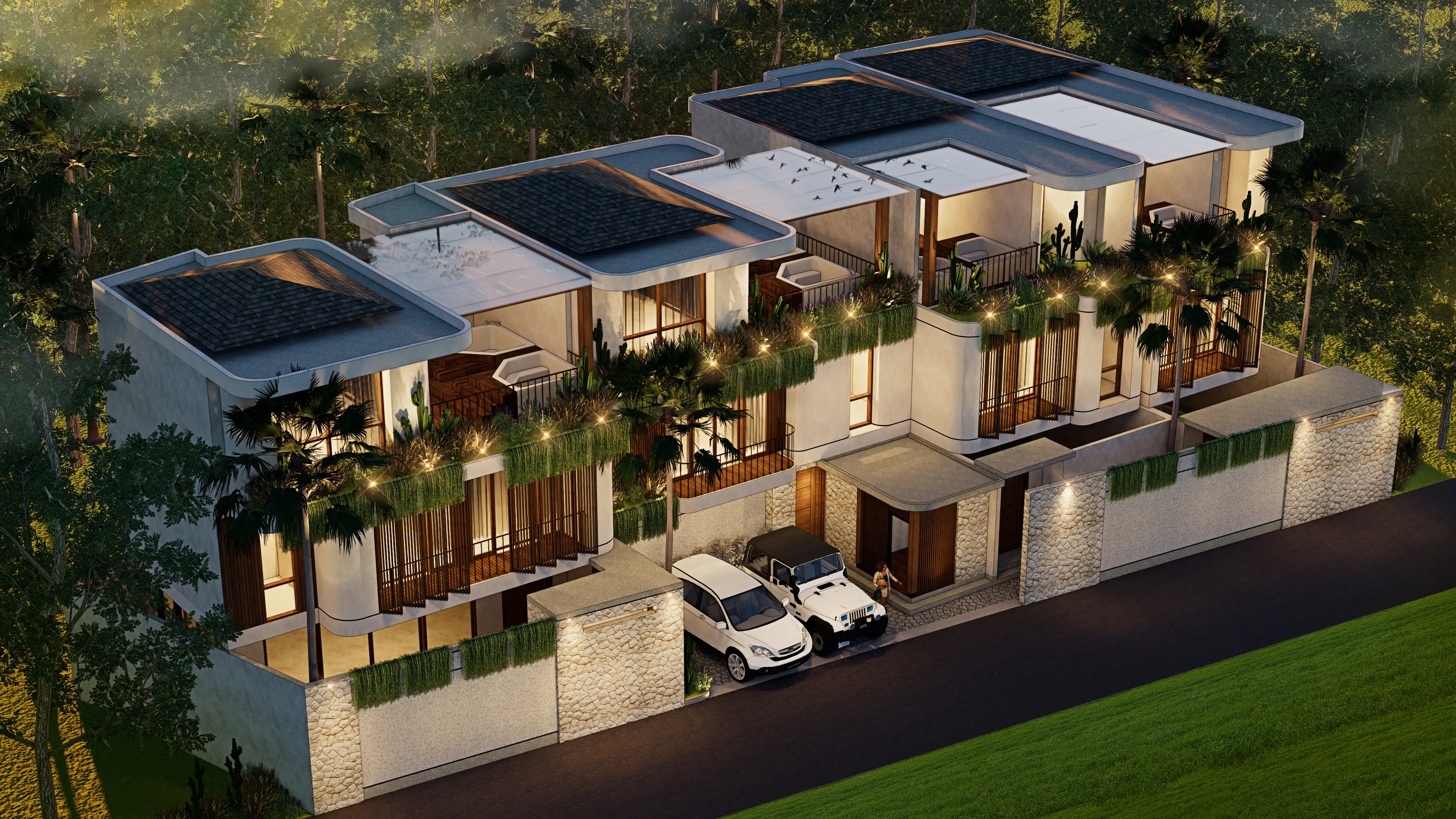Вилла 250м² в Индонезии, Букит. Стоимостью 475000$ аренда фото-1