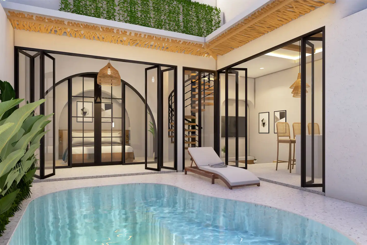 Вилла 62м² в Индонезии, Кангу. Стоимостью 139000$ аренда фото-11