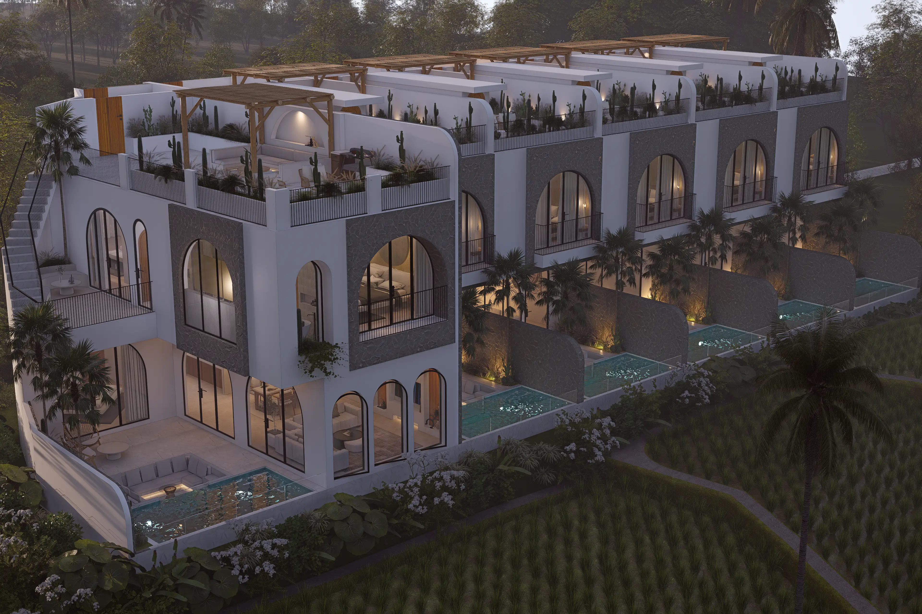 Вилла 407м² в Индонезии, Кангу. Стоимостью 356500$ аренда фото-10