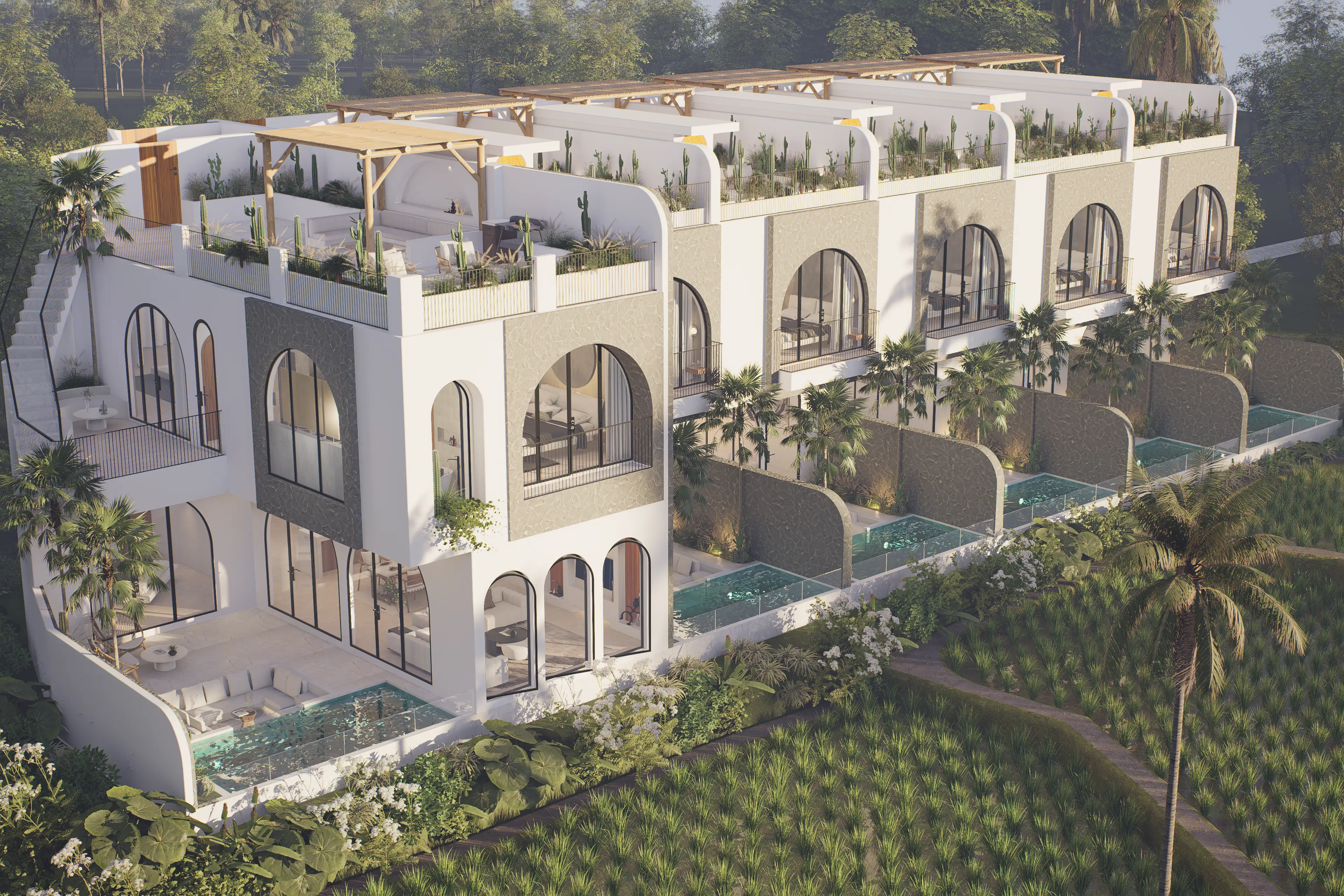 Вилла 252м² в Индонезии, Кангу. Стоимостью 253000$ аренда фото-24