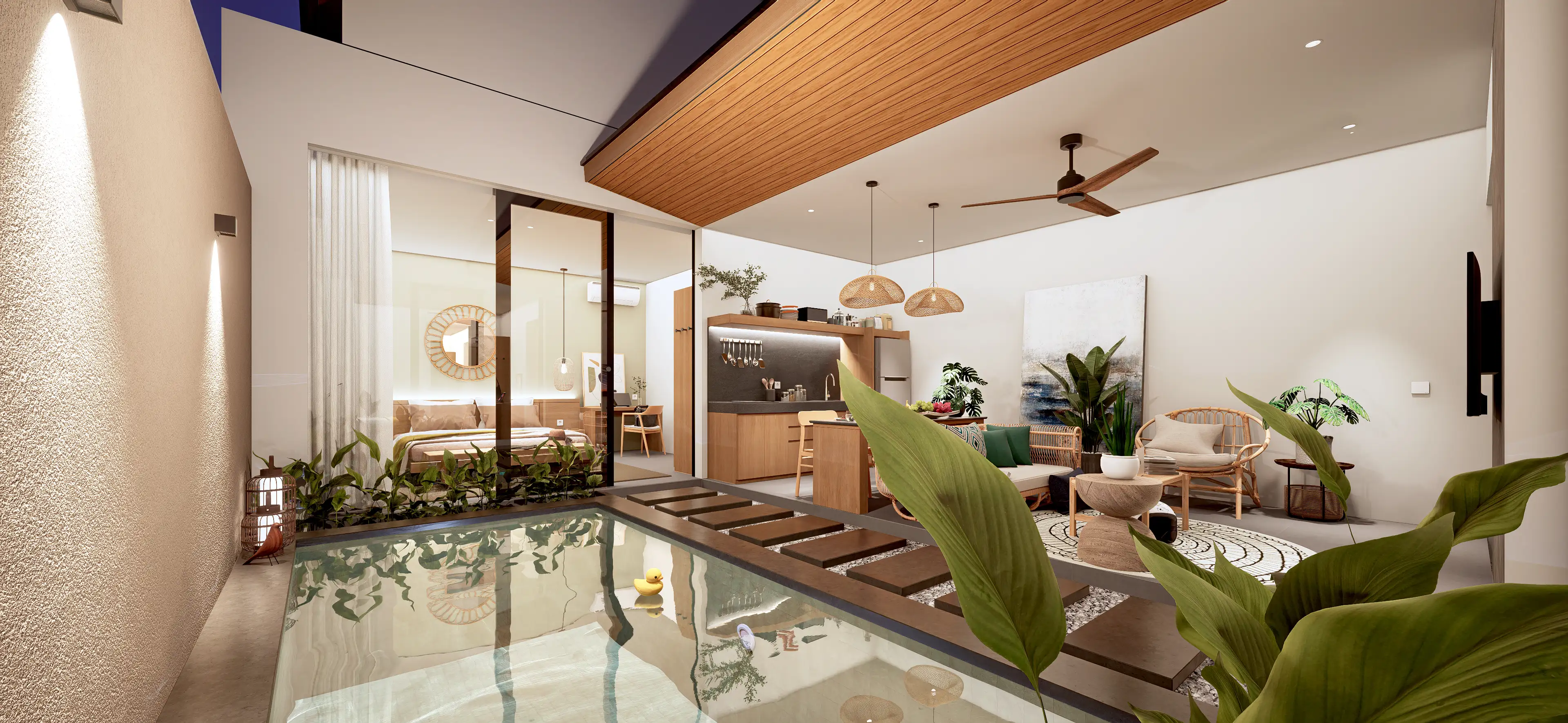 Вилла 72м² в Индонезии, Керобокон. Стоимостью 126880$ аренда фото-11