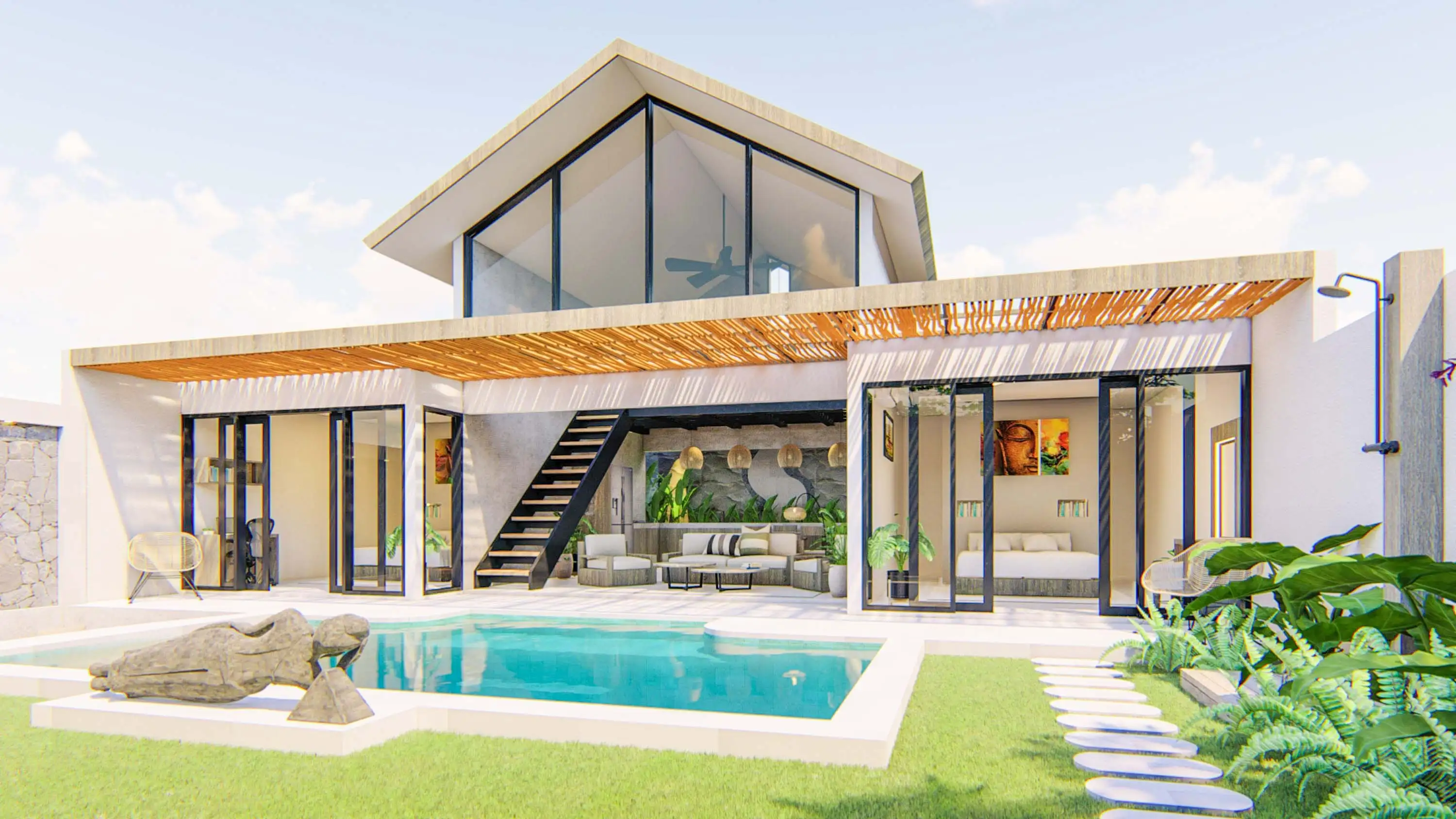 Вилла 150м² в Индонезии, Керобокон. Стоимостью 316654$ аренда фото-32