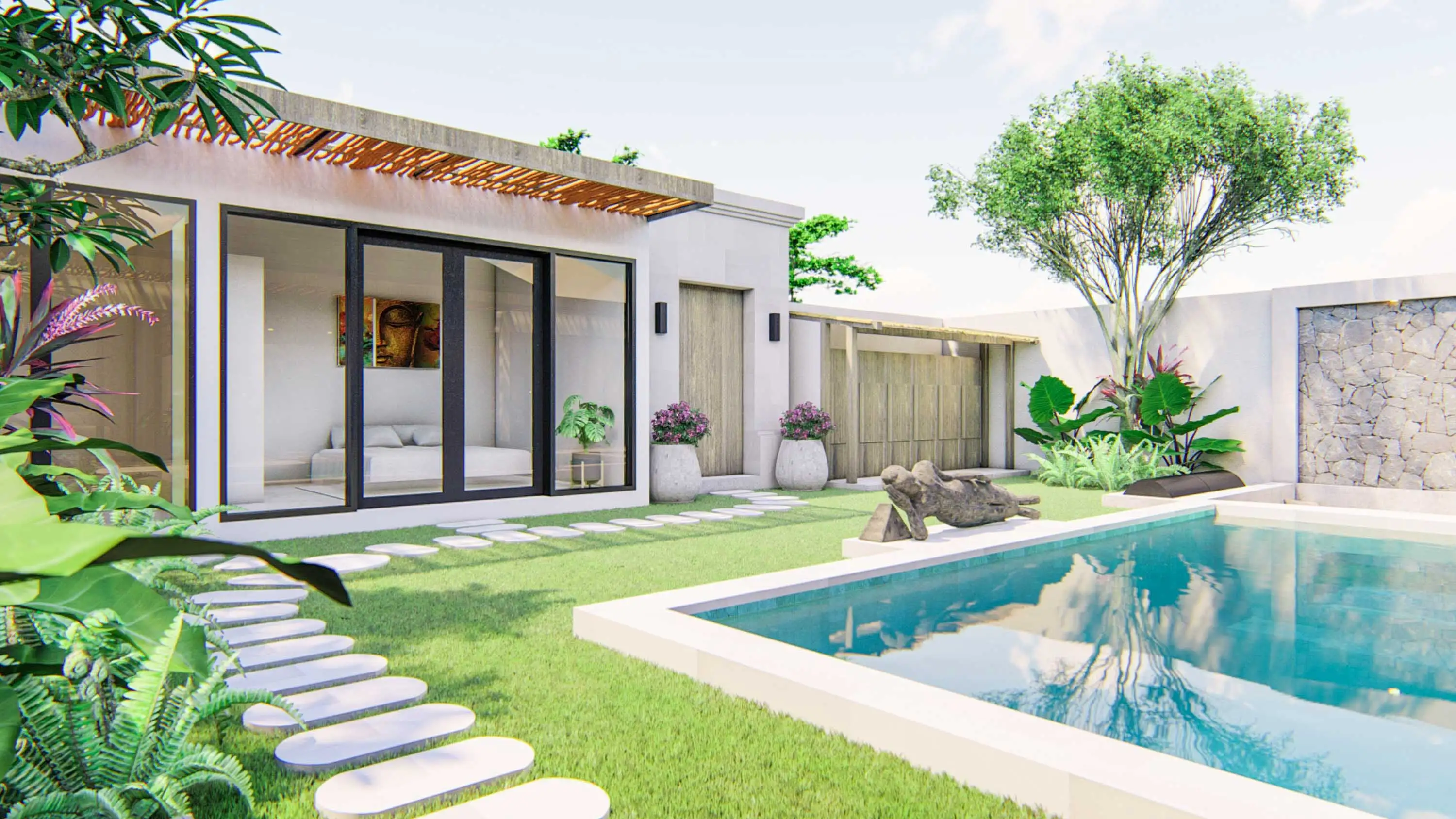 Вилла 150м² в Индонезии, Керобокон. Стоимостью 316654$ аренда фото-34