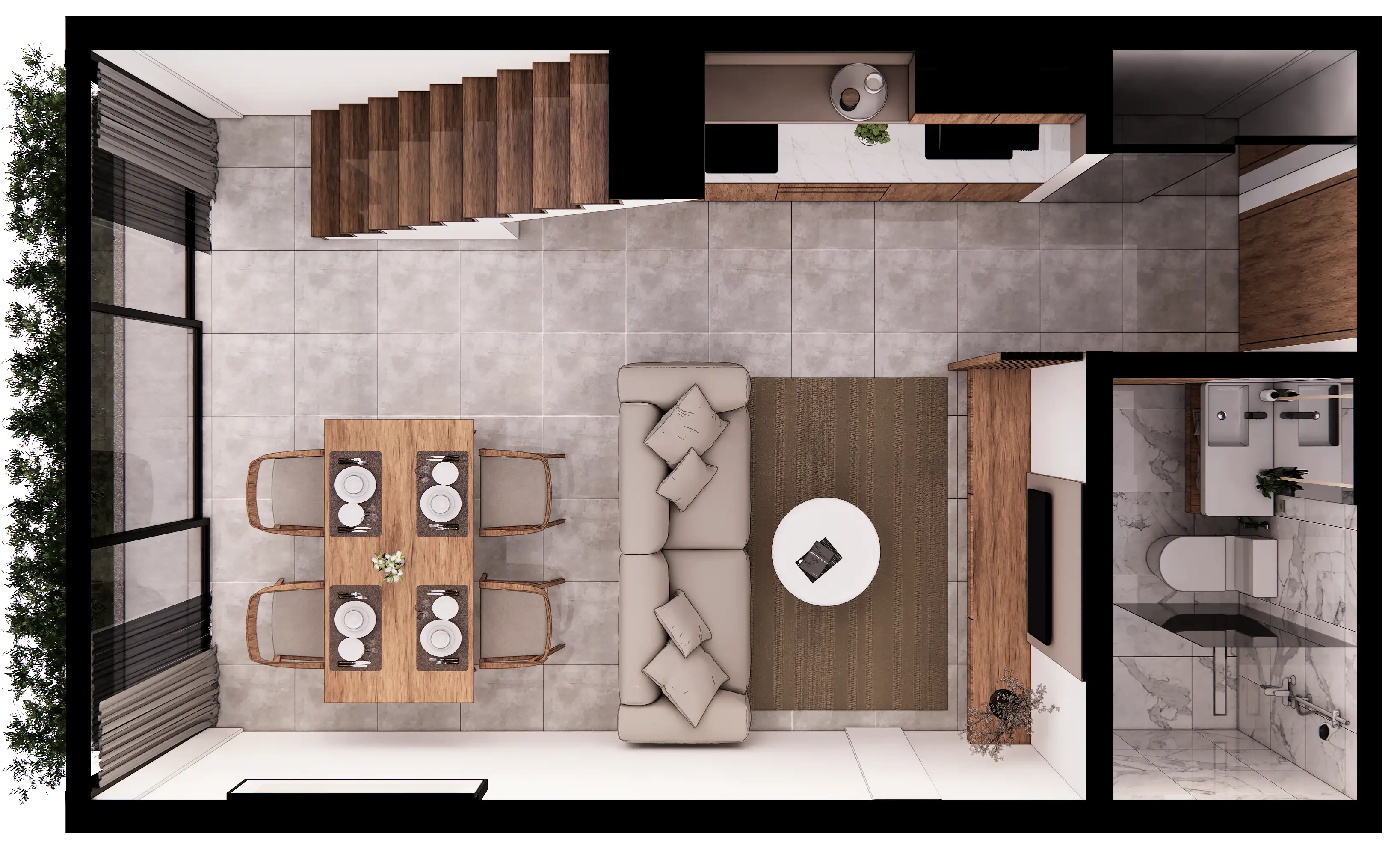 Квартира 60м² в Индонезии, Кангу. Стоимостью 155000$ аренда фото-4