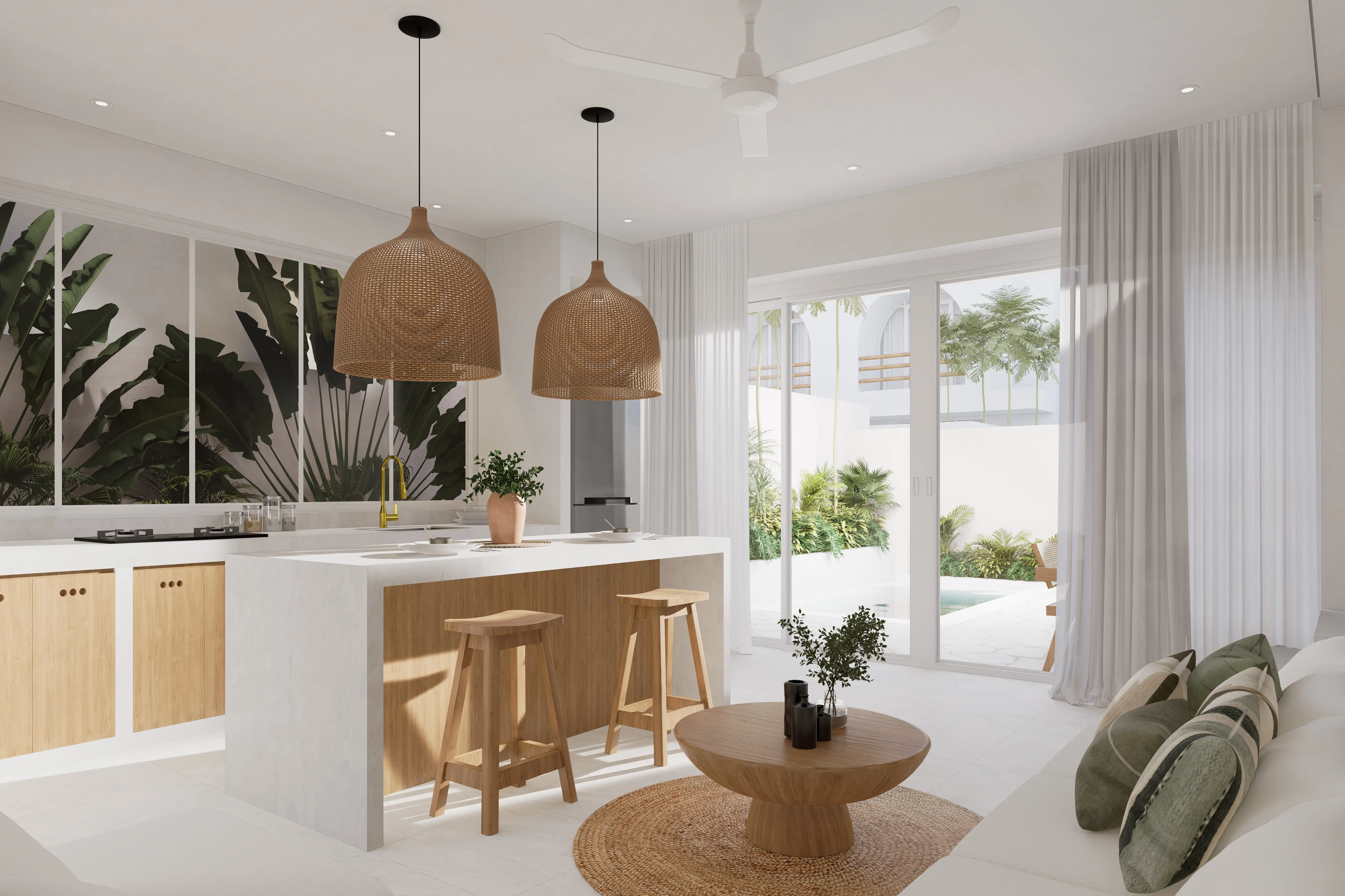 Вилла 70м² в Индонезии, Букит. Стоимостью 219000$ аренда фото-9