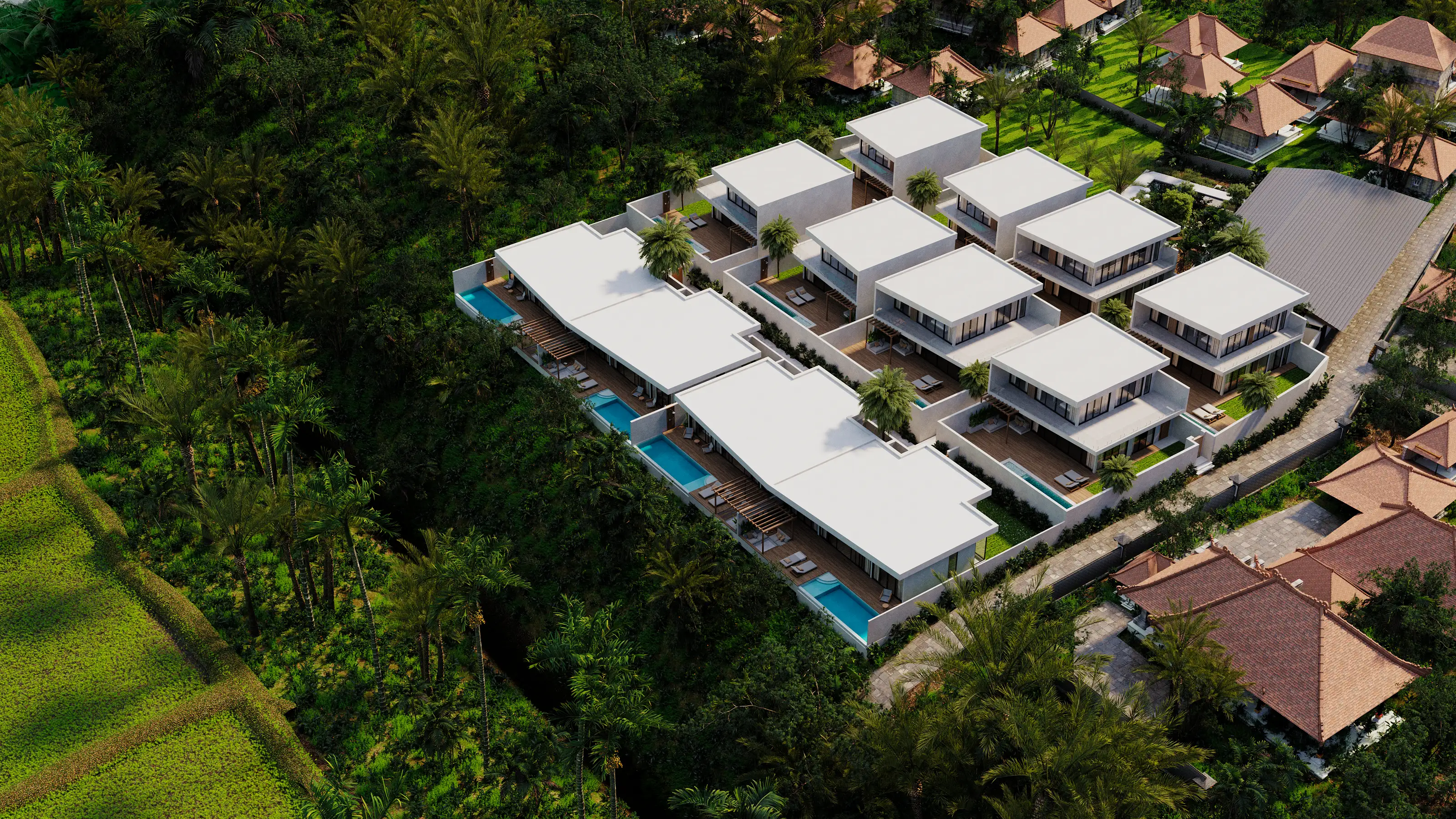 Вилла 200м² в Индонезии, Убуд. Стоимостью 350000$ аренда фото-1