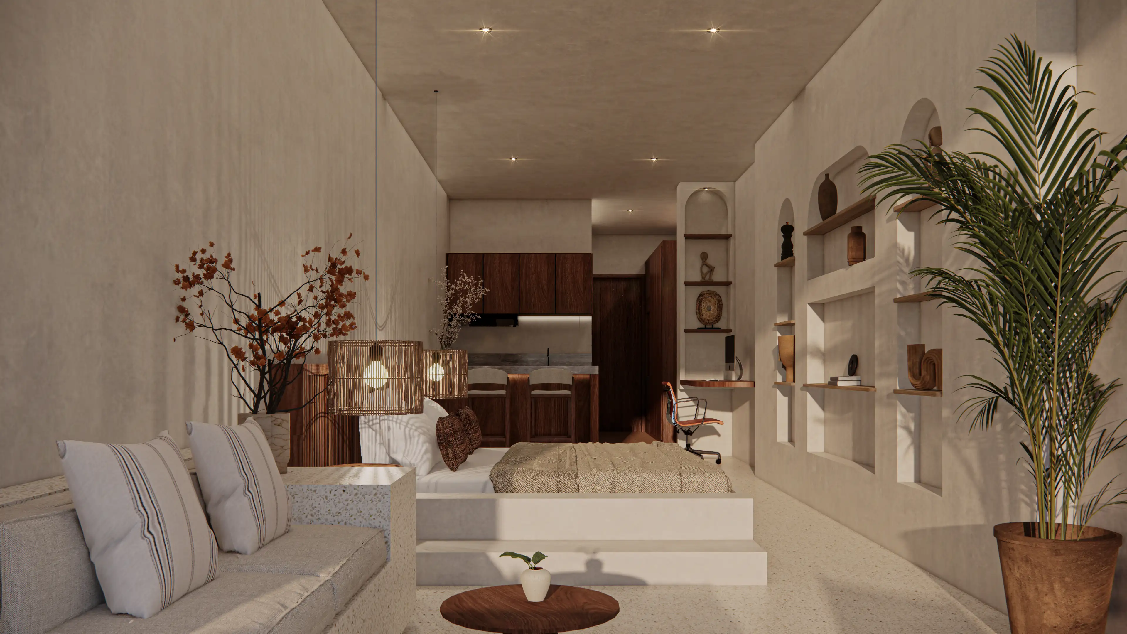 Квартира 53м² в Индонезии, Кангу. Стоимостью 106628$ аренда фото-11