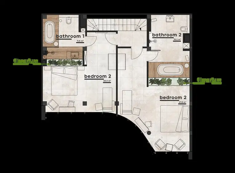 Вилла 160м² в Индонезии, Умалас. Стоимостью 580000$ аренда фото-3