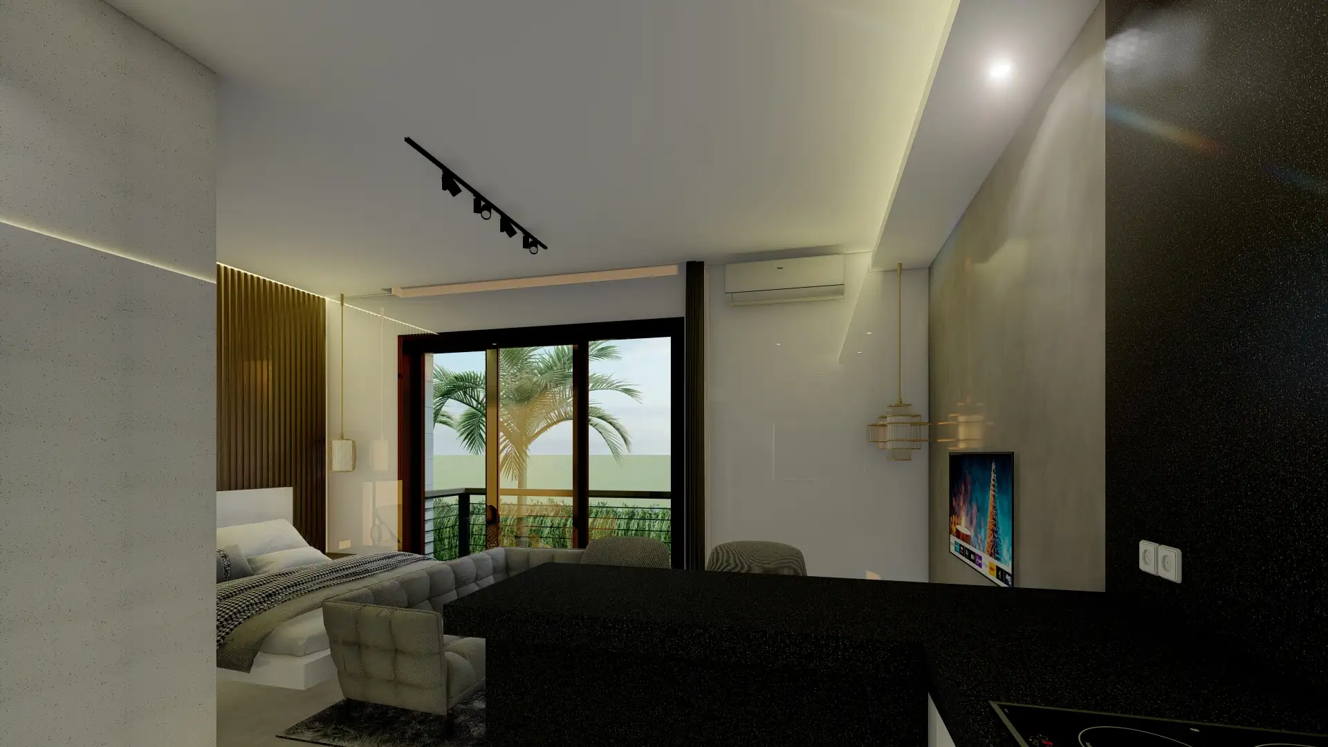 Квартира 30м² в Индонезии, Семинак. Стоимостью 75000$ аренда фото-3